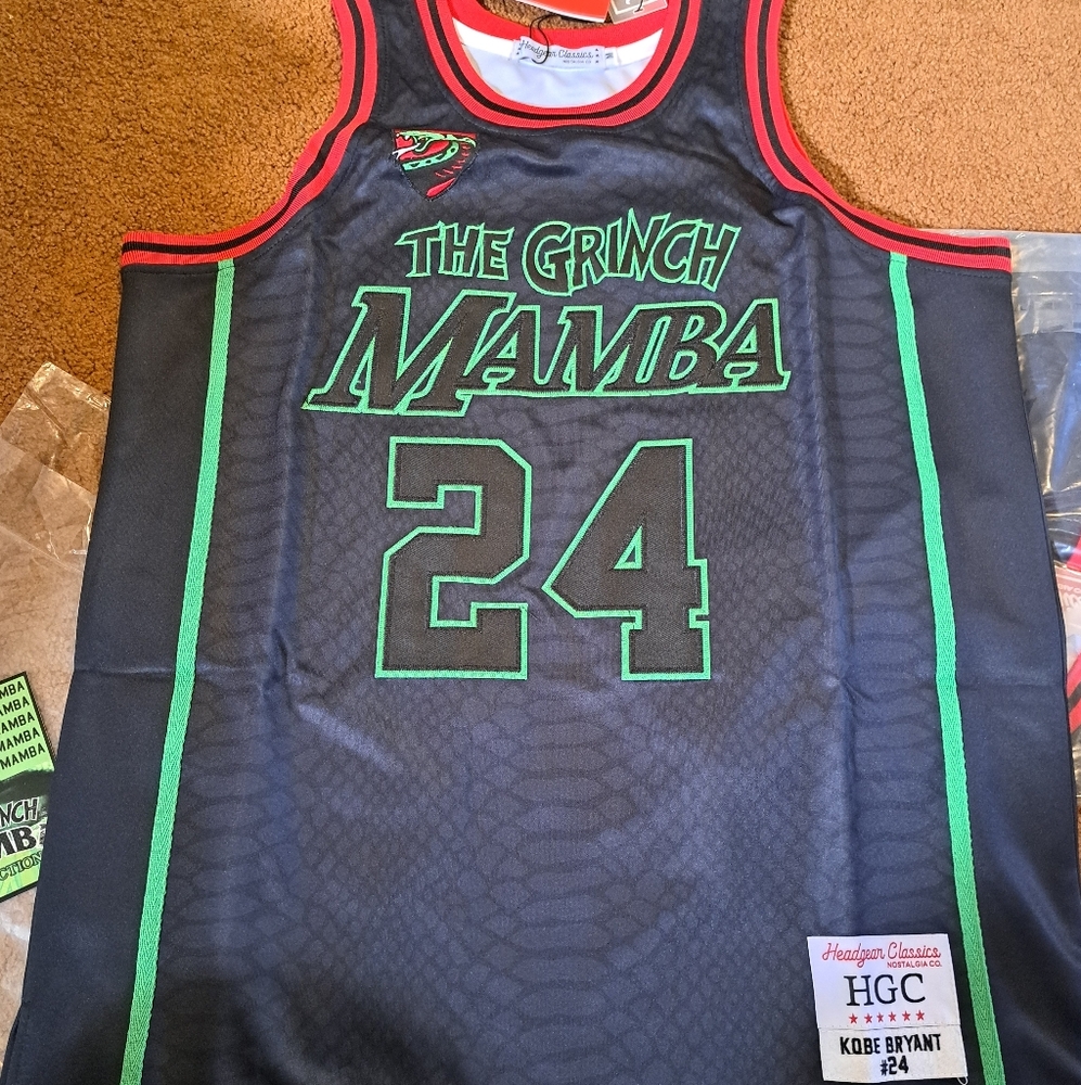 Kobe Bryant The Grinch Mamba Jersey